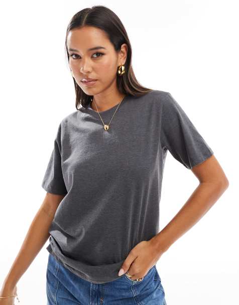 JJXX oversized t-shirt in gray - view 1