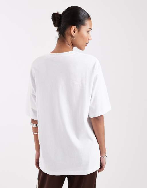 JJXX oversized T-shirt with lemon print in white, 4 of 4