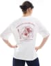 JJXX oversized t-shirt with howdy cowgirl chest print in