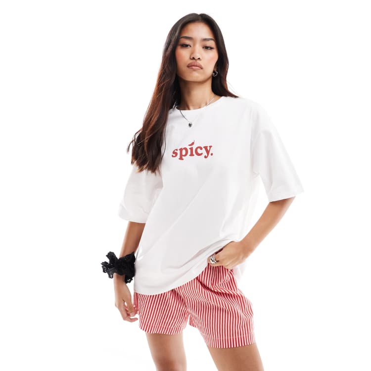 JJXX Jxpeyton Loose SS Tee Jrs - T-Shirt Donna Manica Corta