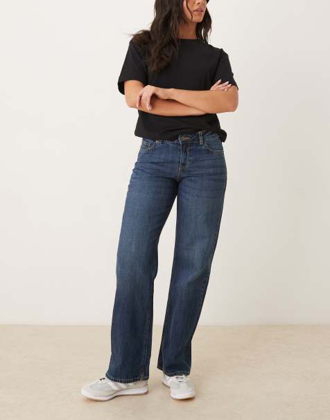 JJXX Palermo loose jeans in dark blue