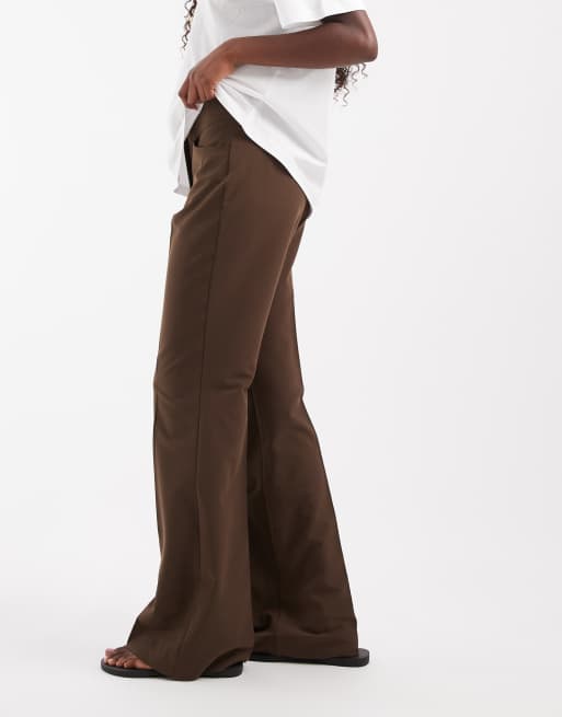 JJXX - pantalón de traje acampanado Mary marrón, 2 de 5