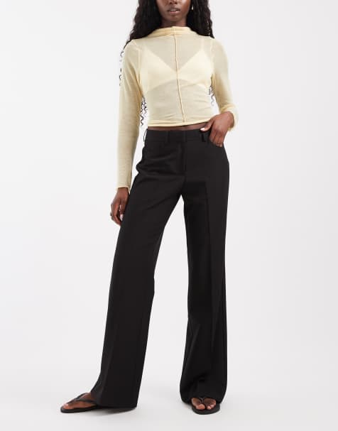 JJXX - pantalón de traje acampanado negro Mary - view 1