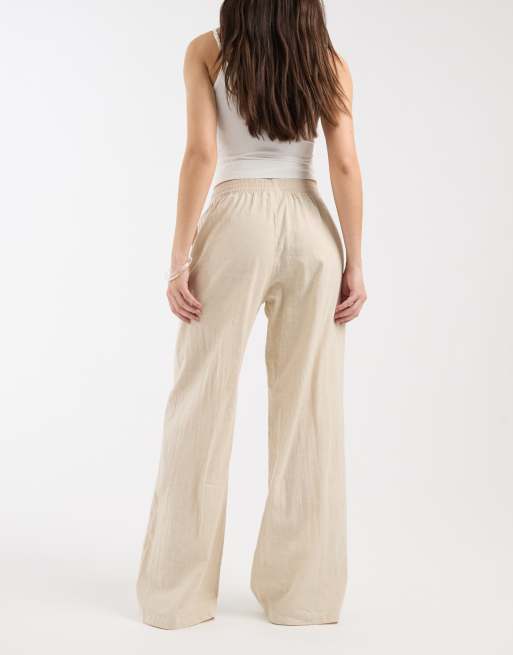 JJXX - Pantalon en lin mélangé - Beige, 5 de 5