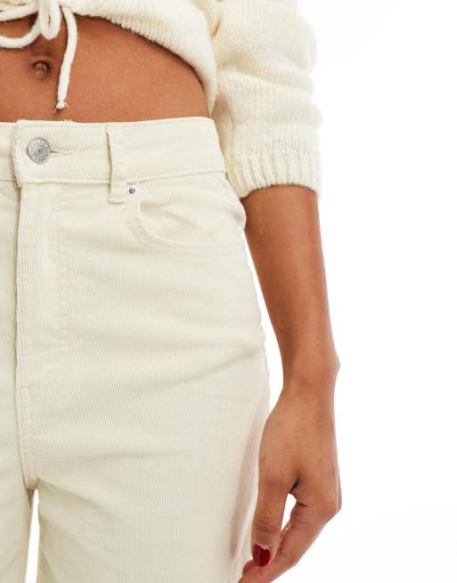 JJXX - Pantalon large en velours côtelé - Crème, 5 de 5