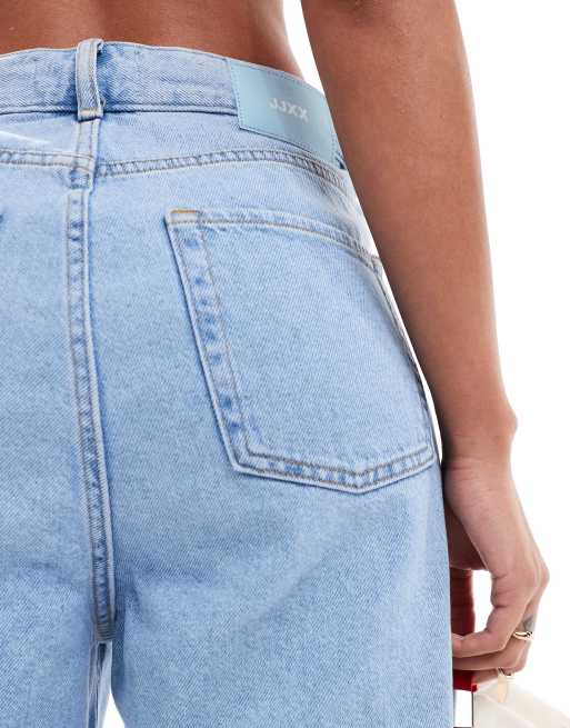 Pantaloncini jeans larghi clearance