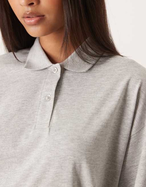 JJXX - Polotop met lange mouwen in grijs, 3 van 4