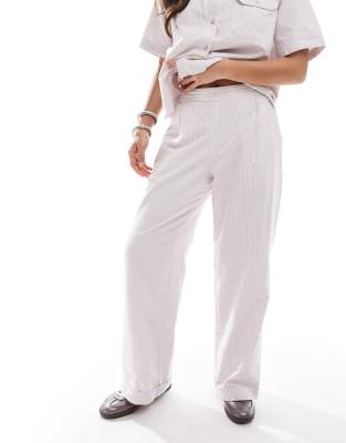 Jjxx Pyjama Style Pants In Pink