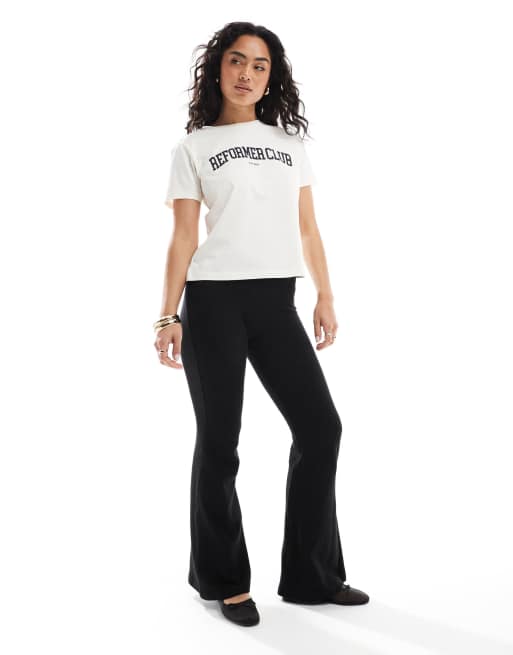 JJXX – Reformer Club – Gräddvit t-shirt, 3 av 4