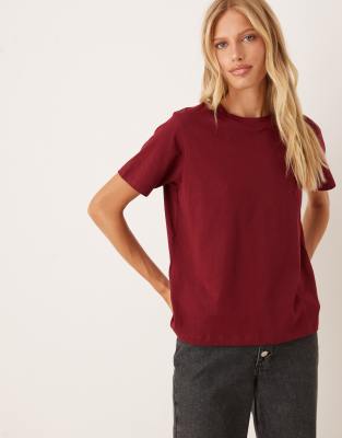 Jjxx Regular Fit T-shirt In Burgundy