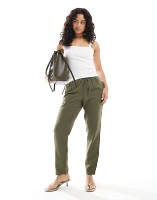 Jjxx Ribbed Strap Top In White