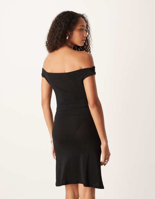 JJXX - Robe près du corps pailletée - Noir, 3 de 4