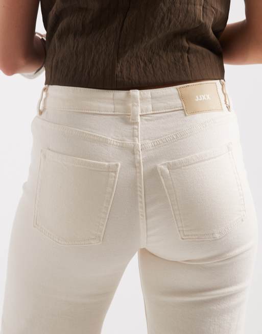 JJXX – Rome – Vita, utsvängda jeans med medelhög midja, 4 av 5