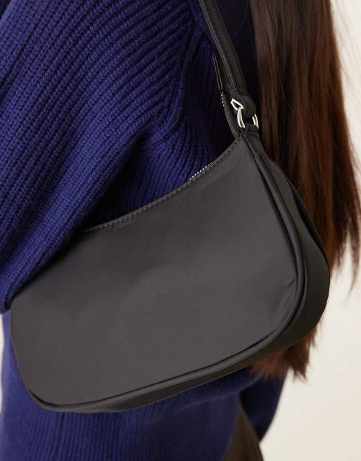 JJXX - Sac porté épaule en nylon - Noir, 2 de 4