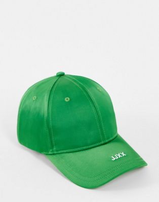JJXX satin cap in green