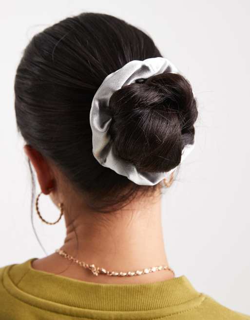 JJXX – Satin-Scrunchie in Silber