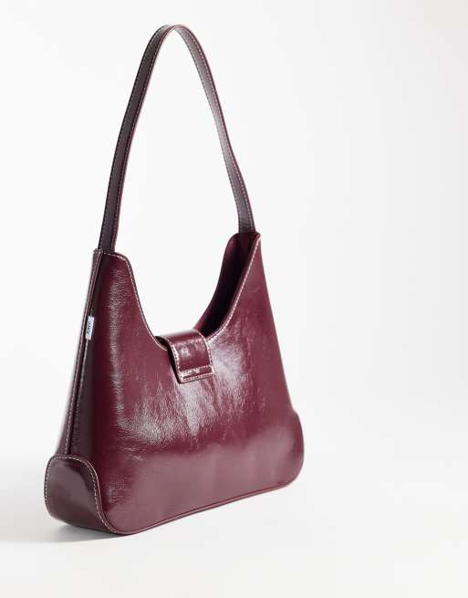 JJXX Schultertasche in tiefem Burgunderrot, 4 von 4