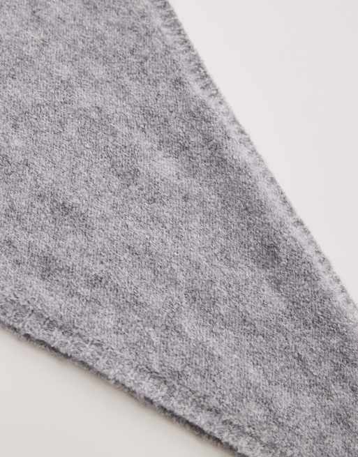 JJXX - Sciarpa a triangolo grigio chiaro, 2 di 3