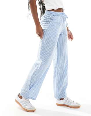 Jjxx Windy Striped Seersucker Barrel Pant