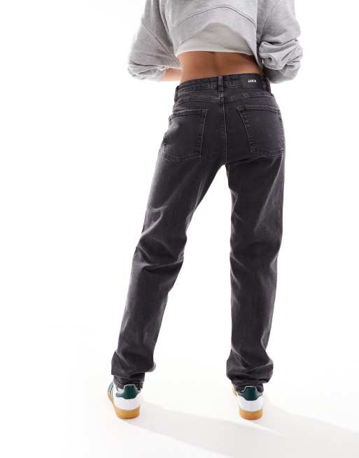 JJXX – Seoul – Jeans in schwarzer Waschung mit geradem Schnitt, 4 von 5