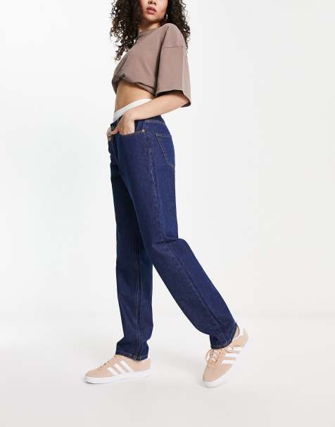 JJXX Seoul straight leg jeans in dark blue - view 1