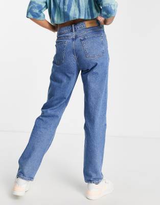 JJXX Seoul straight leg jeans in medium blue denim | ASOS