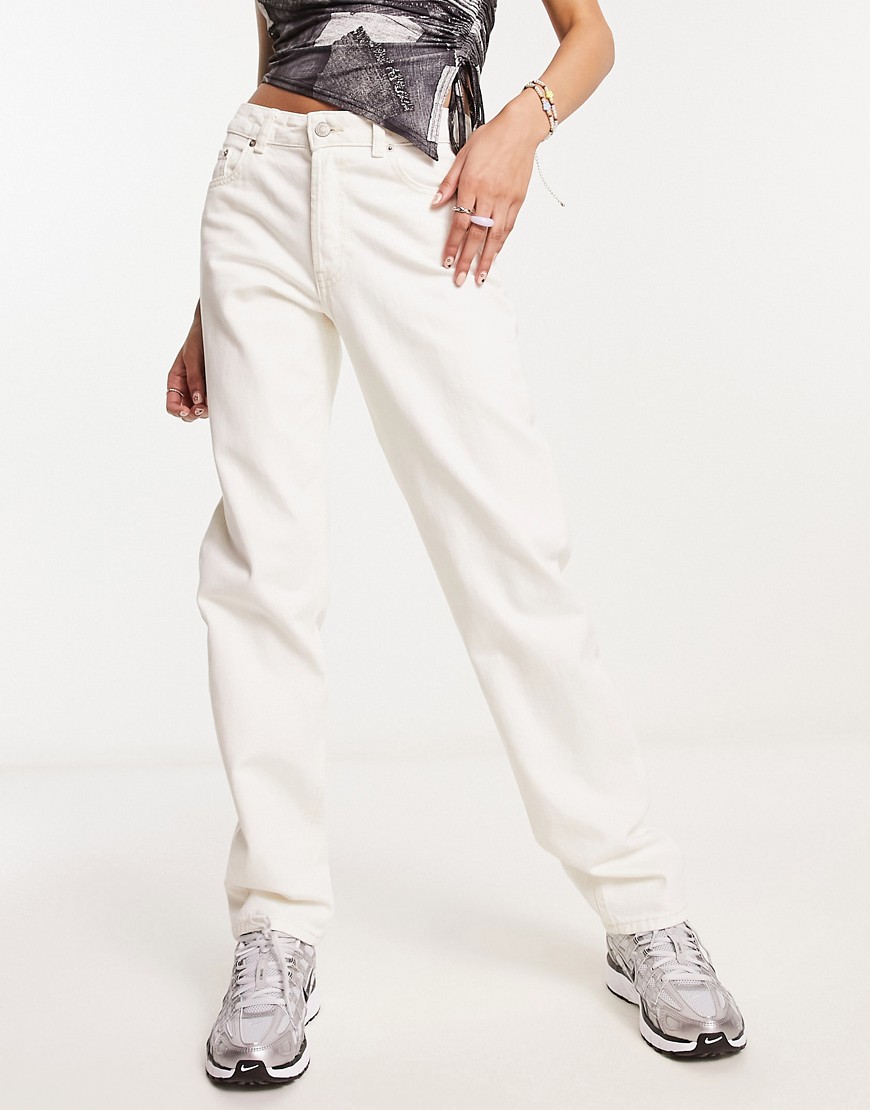JJXX Seoul straight leg jeans in white