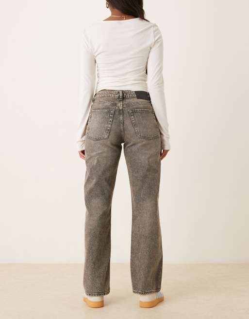 JJXX Seville loose mid rise jeans in grey, 2 of 5
