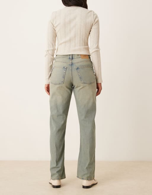 JJXX Seville loose mid rise jeans in mid wash , 2 of 5