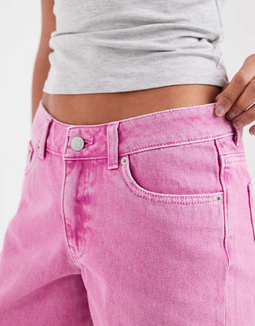 JJXX - Seville - Pantaloncini di jeans ampi rosa, 2 di 5