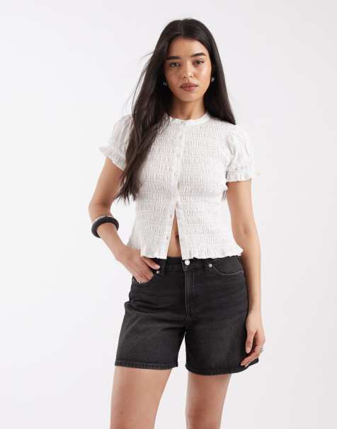 JJXX - Seville - Short en jean ample - Noir délavé - view 1