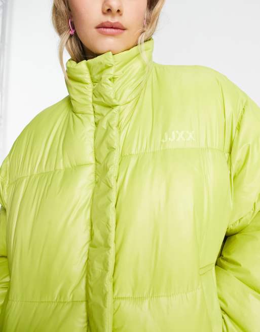 Padded shiny hot sale jacket