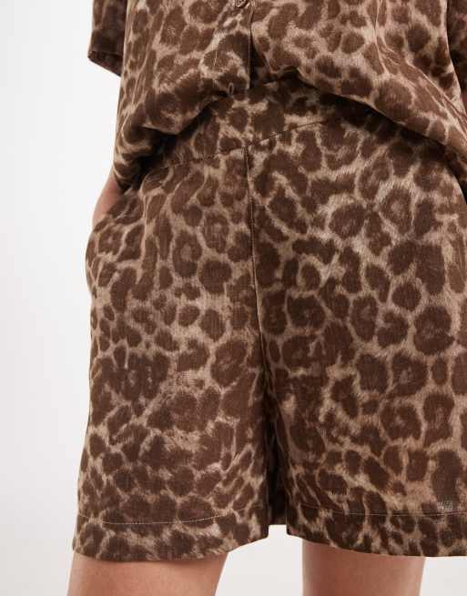 JJXX - Short d'ensemble à imprimé léopard - Multicolore, 3 de 5