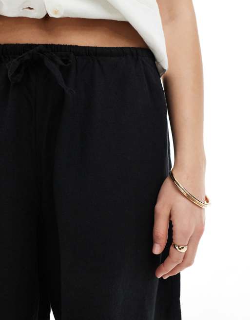 JJXX - Short en lin mélangé - Noir, 5 de 5