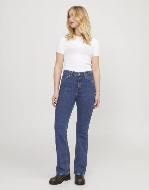 JJXX – Slim-Fit-Jeans aus Denim in Dunkelblau - view 1