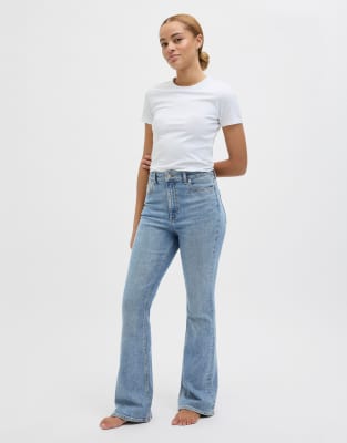 JJXX - Slim-Fit-Jeans aus Denim in Mittelblau