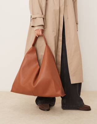 Jjxx Slouchy Shoulder Bag In Brown