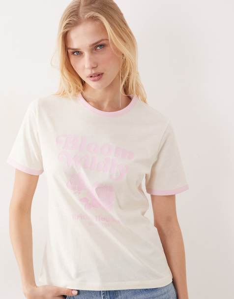 JJXX - Smørgul ringer-T-shirt med print - view 1