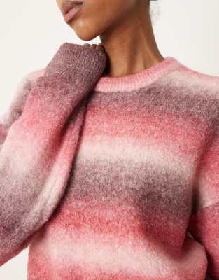 Jjxx Space Dye Sweater In Pink