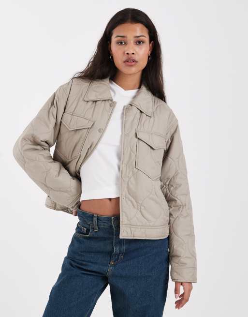 JJXX – Steppjacke in Khaki