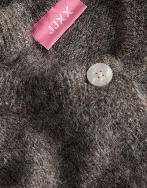 JJXX Strikket cardigan i driftwood, 4 af 7