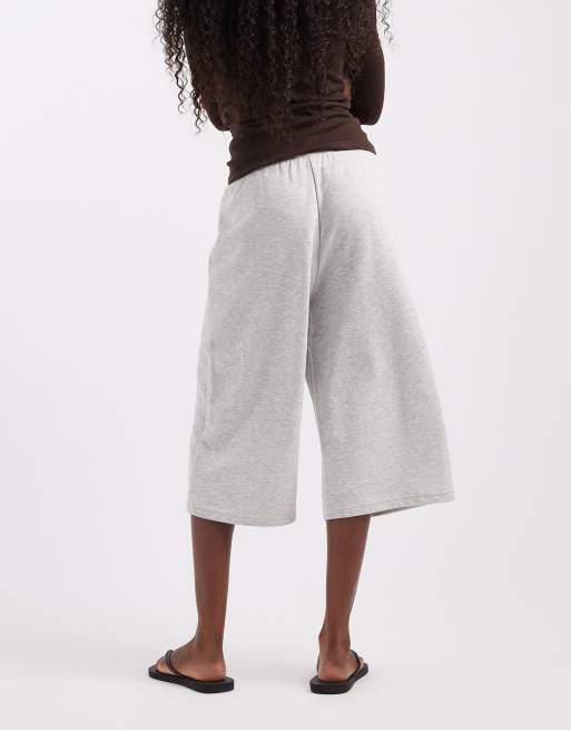 JJXX Sweat-Jorts in hellgrau meliert, 4 von 5