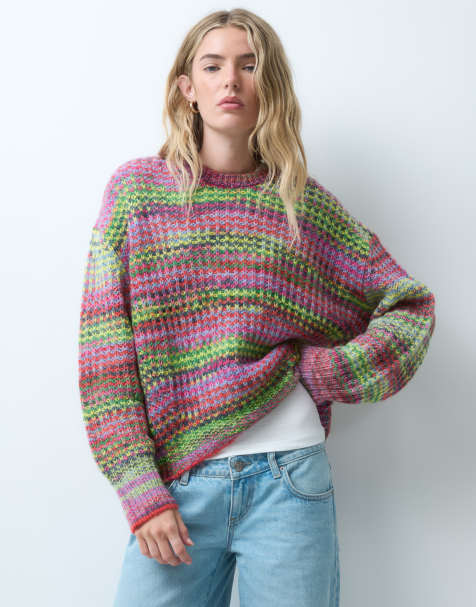 JJXX sweter dzianinowy space dye w wielu kolorach - view 1