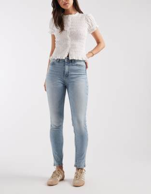 Sydney - Jean skinny - Bleu clair XS L34