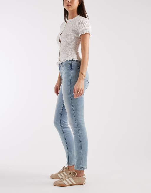 JJXX Sydney skinny jeans in light blue, 3 of 5