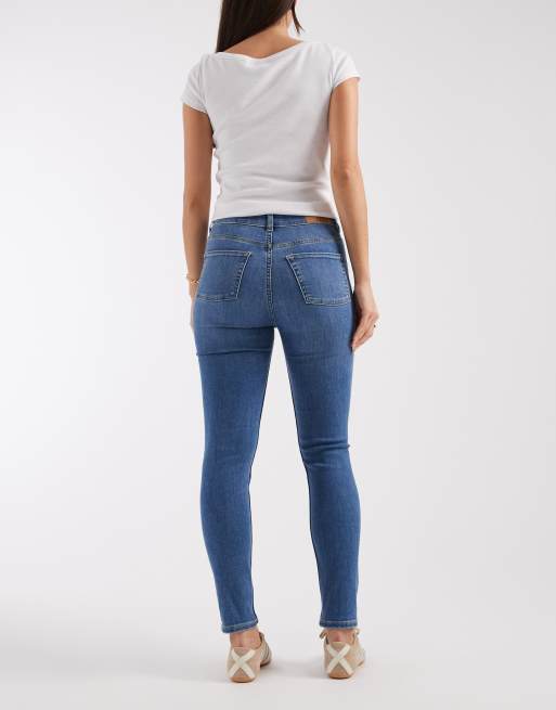 JJXX Sydney skinny jeans in mid blue, 2 of 5