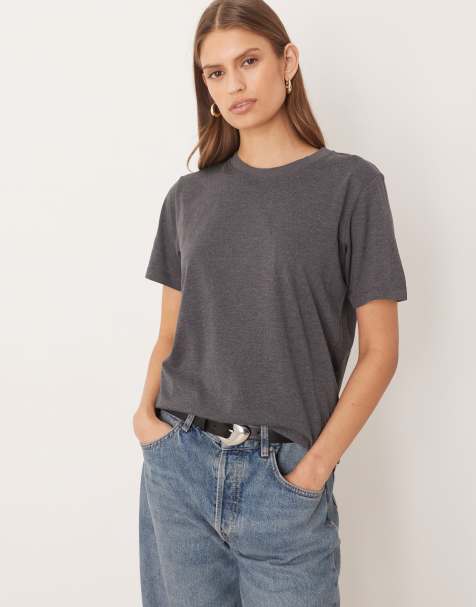 JJXX oversized t-shirt in grey