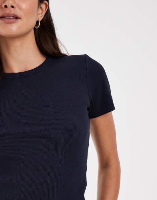 JJXX - T-shirt a coste nera, 2 di 4