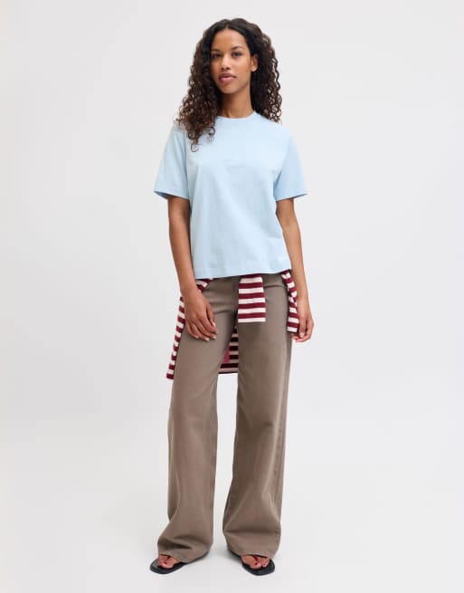 JJXX T-shirt azzurro cielo, 3 di 7