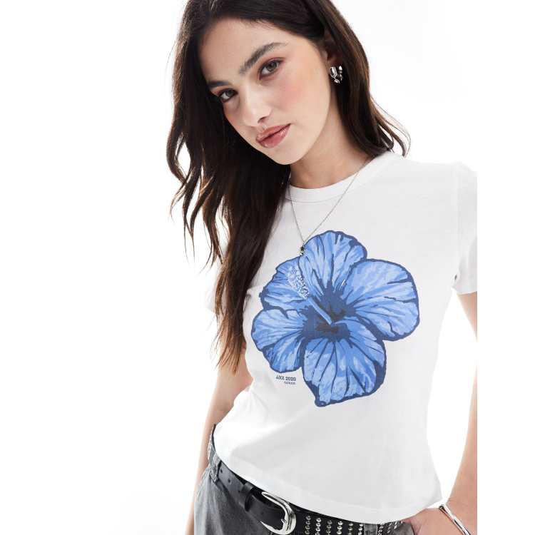 Femme Store T Shirt Fleuri Femme T-shirt Manche Longue Femme Imprimé